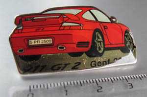 Значок Porsche (Порше) 911 GT2