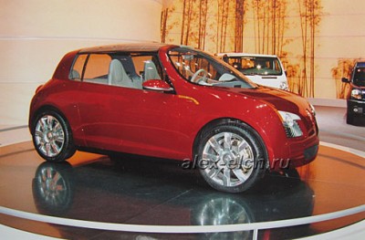 Концепт Renault Zoe на Женевском автосалоне 2005