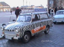 Слет Трабантов в Дрездене 10.01.2012 г.