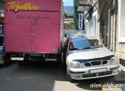 в Ялту на автомобиле
