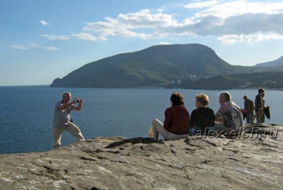 Поездка в Алушту (сентябрь 2012 г.) мыс Плака Крым