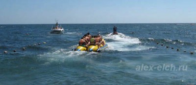 Поездка в Алушту. Пляж в Рабочем уголке (Крым, сентябрь 2012 г.)