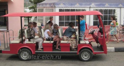 На автомобиле в Алушту (сентябрь 2012 г.)