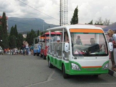 На автомобиле в Алушту (сентябрь 2012 г.)