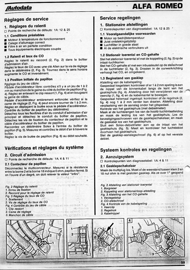 Система впрыска топлива Bosch-Motronic на Alfa Romeo Alfetta и 90 (двигатель 2л, 017.13) 1984-1988 г.в. )