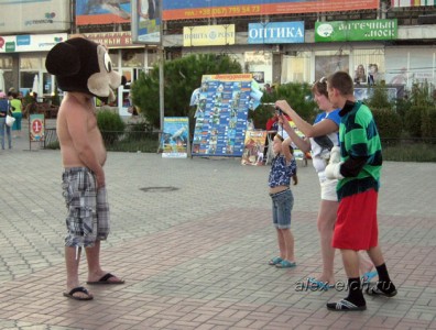 На автомобиле в Крым, в Алушту. Сентябрь 2013 г.
