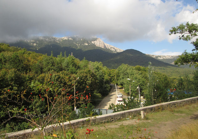 Ангарский перевал Крым фото Чатырдаг Ангар-бурун